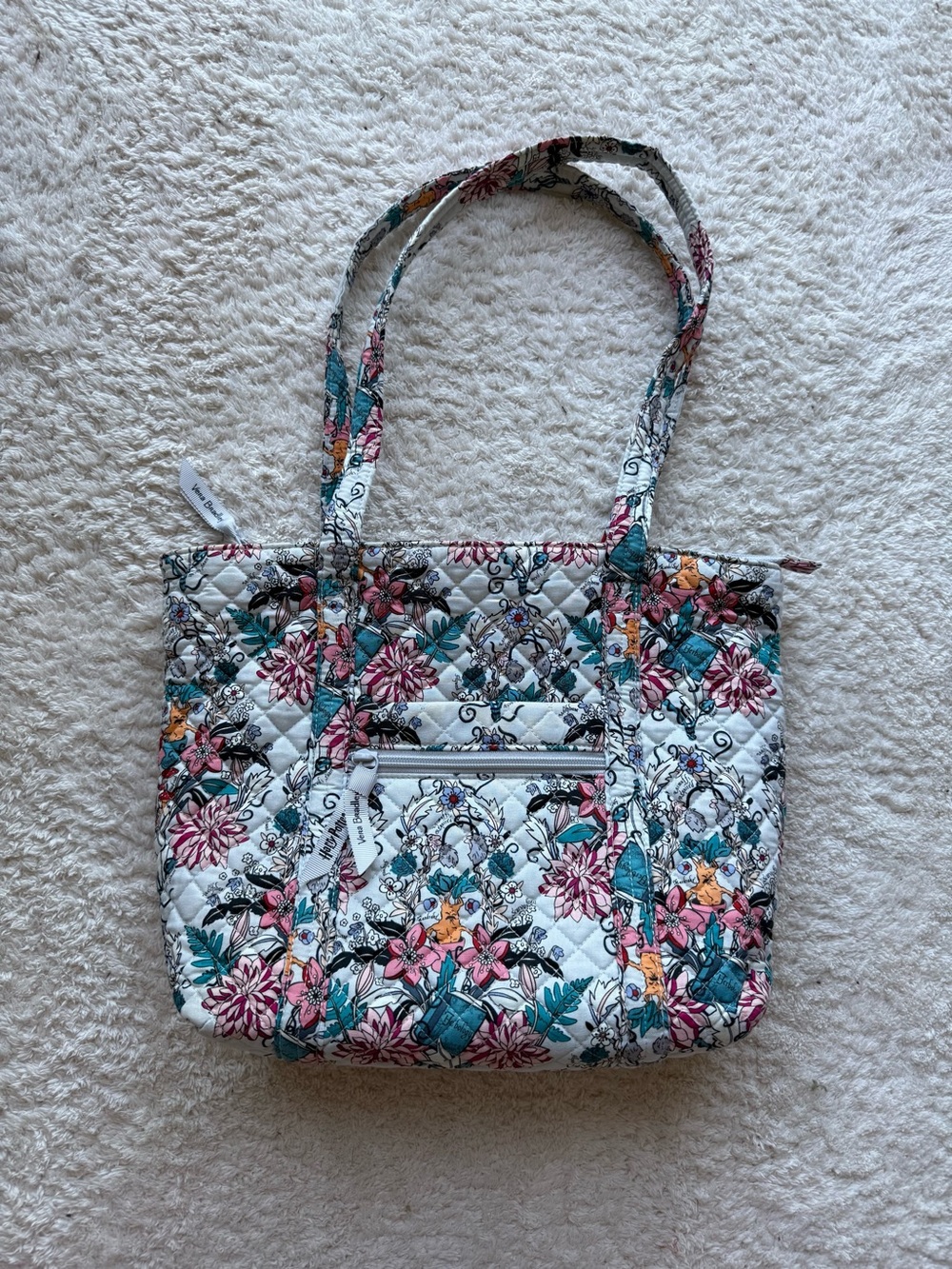 Vera Bradley Small Vera Tote in Harry Potter Herbology Pattern - LIMITED EDITION